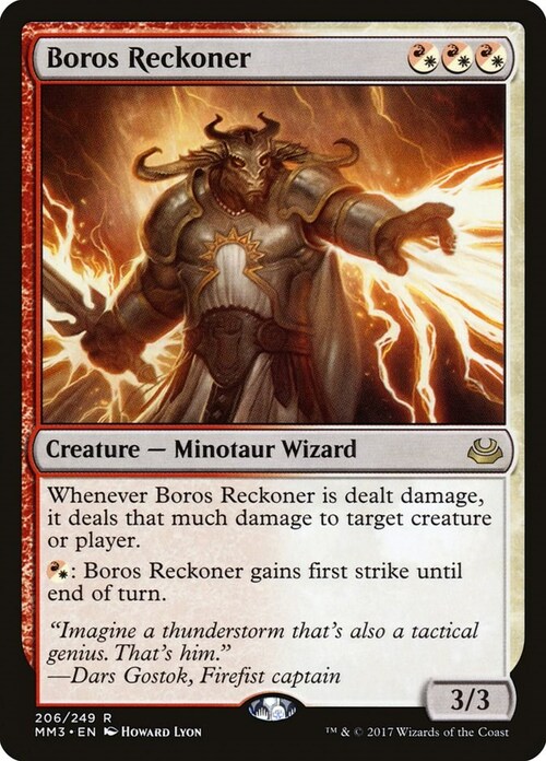 Boros Reckoner Card Front