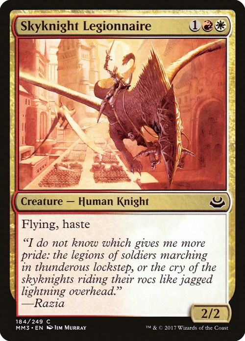 Skyknight Legionnaire Card Front