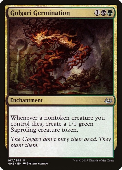 Golgari Germination Card Front