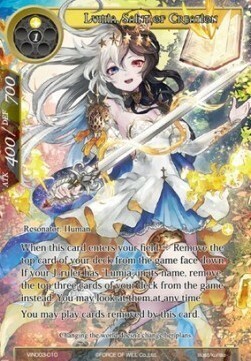 Lumia, Saint of Creation Card Front