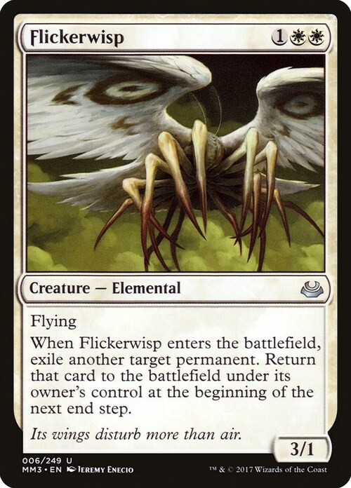 Flickerwisp Card Front