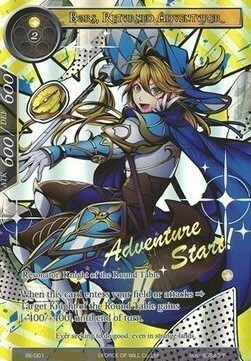 Bors, Returned Adventurer Card Front