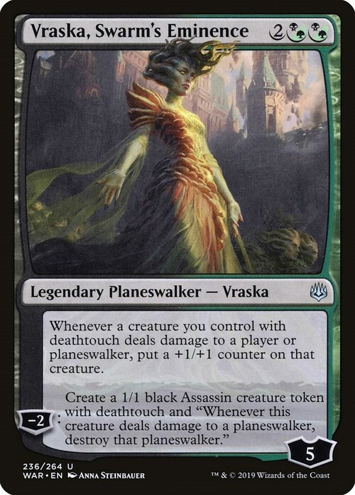 Vraska, Swarm's Eminence Card Front