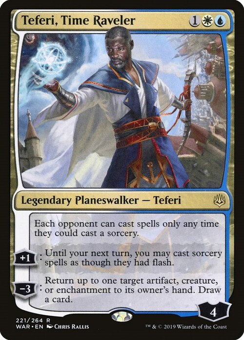 Teferi, Time Raveler Card Front