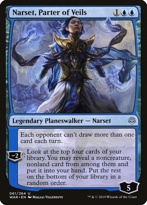 Narset, Parter of Veils Card Front