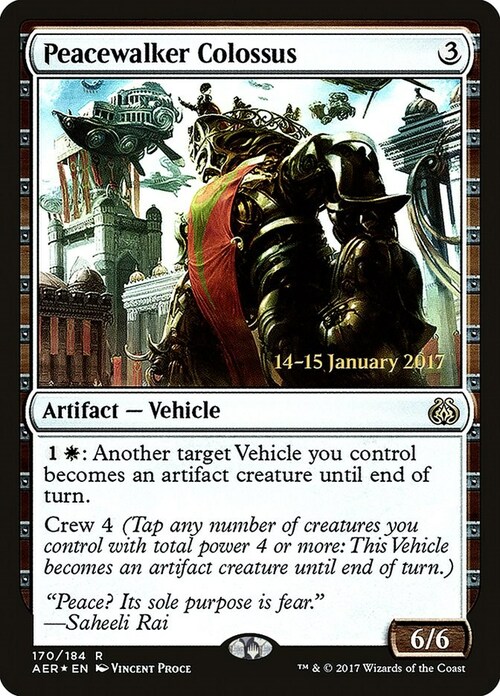 Peacewalker Colossus Card Front