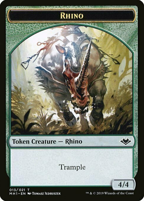 Rhino Card Front