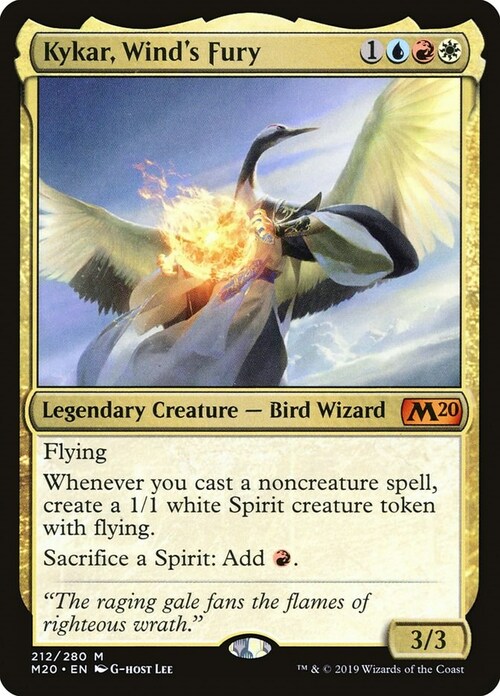 Kykar, Wind's Fury Card Front