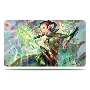 War of the Spark: Japanese Alternate-Art Planeswalkers: Tapete "Nissa, la que Sacude el Mundo"