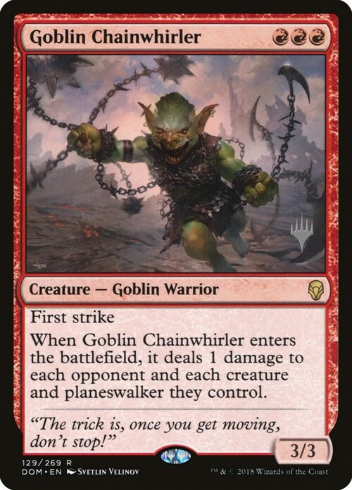 Goblin Chainwhirler Card Front