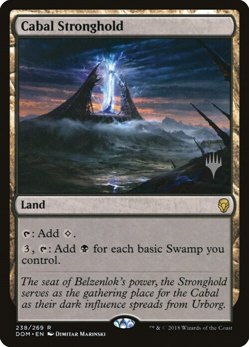 Cabal Stronghold Card Front