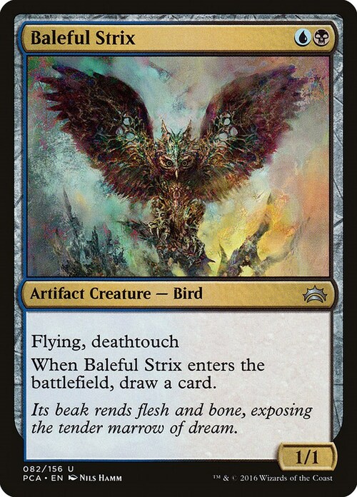 Baleful Strix Card Front