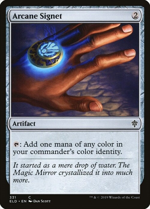 Arcane Signet Card Front