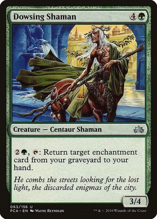 Dowsing Shaman Card Front