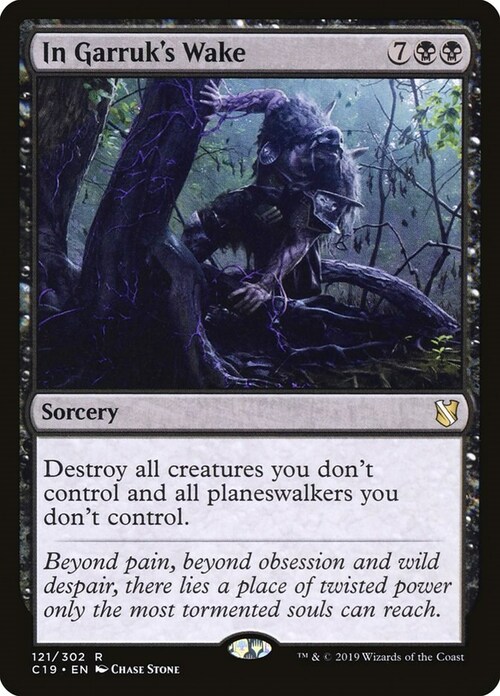 In Garruk's Wake Card Front