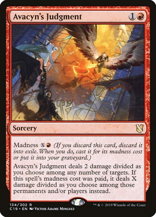 Avacyn's Judgment Card Front