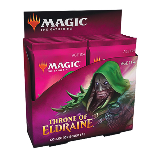 Caja de Collector sobres de Throne of Eldraine