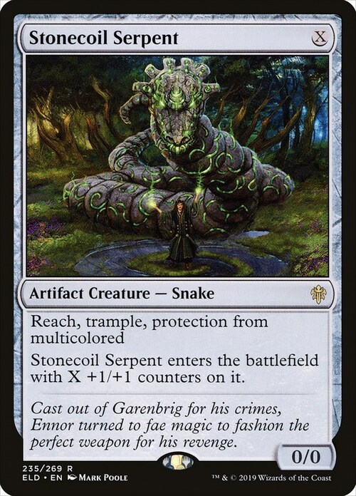 Stonecoil Serpent Card Front