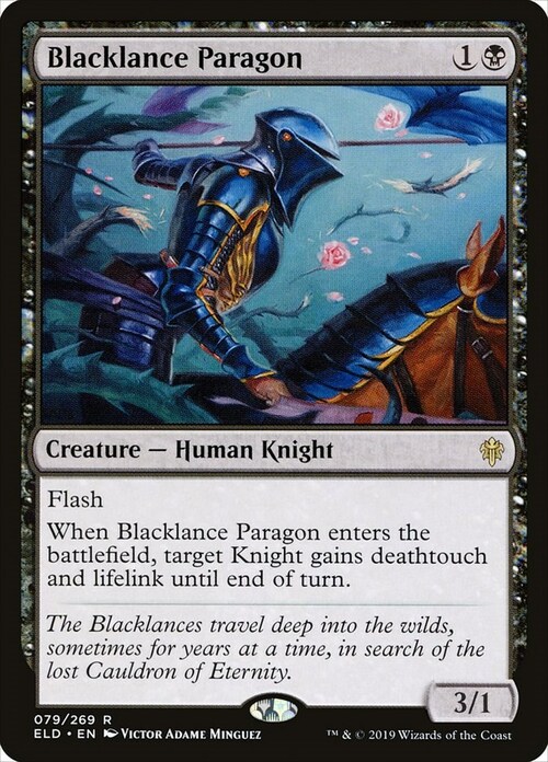 Blacklance Paragon Card Front