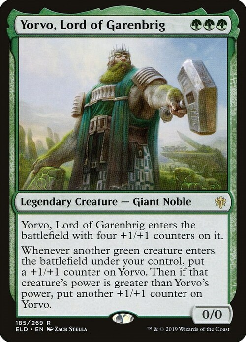 Yorvo, Lord of Garenbrig Card Front