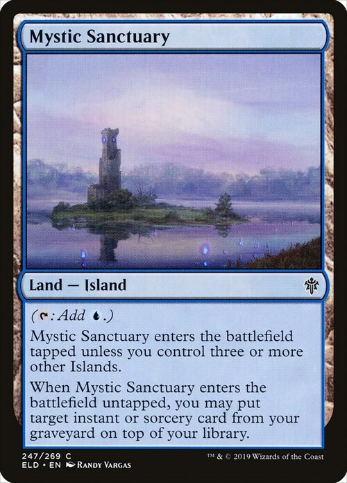 Mystic Sanctuary Card Front