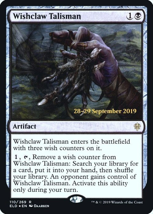 Wishclaw Talisman Card Front