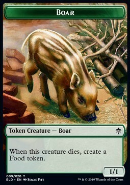 Boar // Food Card Front