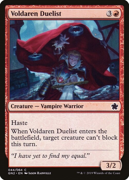 Voldaren Duelist Card Front