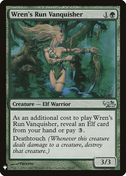 Wren's Run Vanquisher Card Front