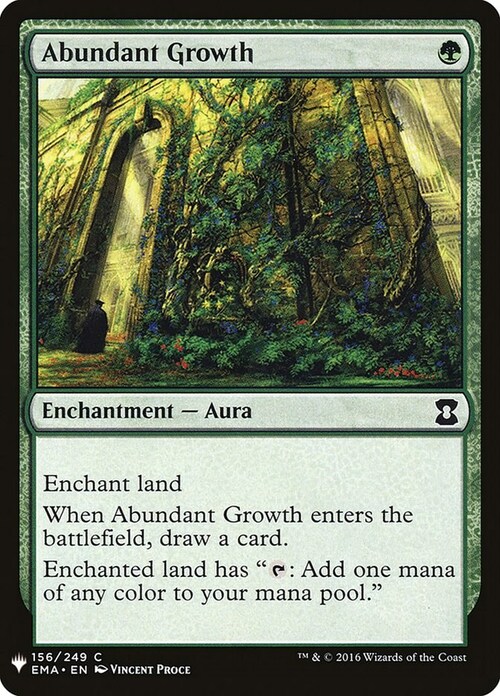 Abundant Growth Card Front