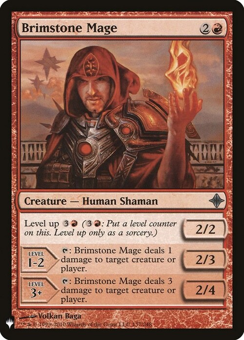 Brimstone Mage Card Front