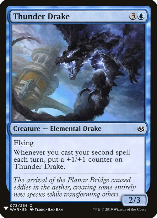 Thunder Drake Card Front