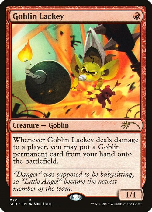 Goblin Lackey Card Front