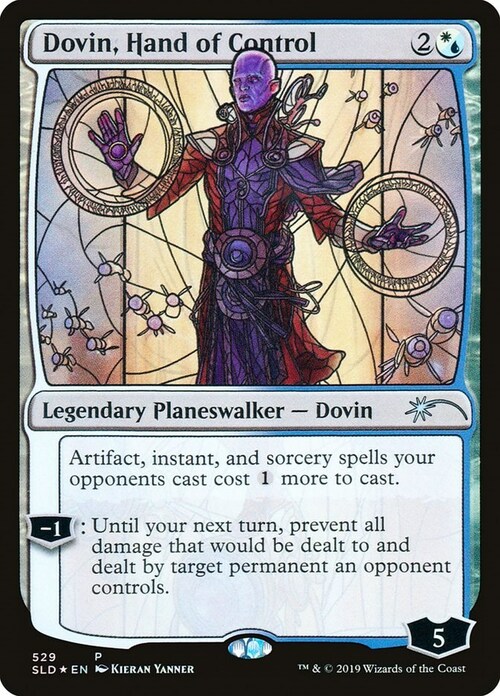 Dovin, Hand of Control Card Front