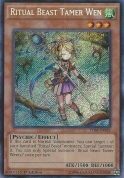 Ritual Beast Tamer Wen Card Front