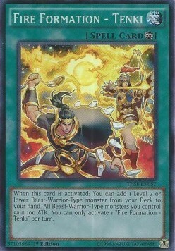 Fire Formation - Tenki Card Front