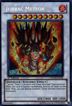 Jurrac Meteor Card Front