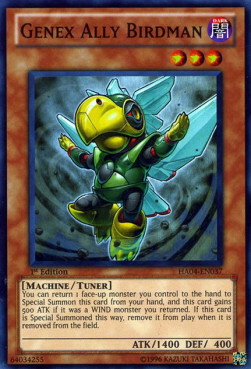 Genex Ally Birdman Card Front