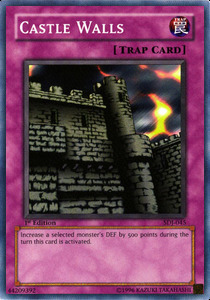 Castle Walls Card Front