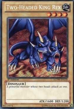 Two-Headed King Rex Card Front