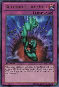 Bottomless Trap Hole Card Front