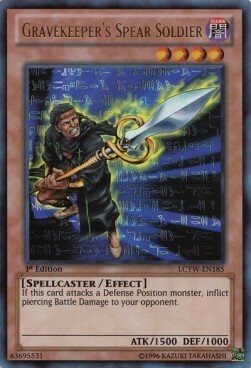 Gravekeeper's Spear Soldier Card Front