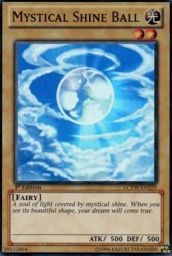 Mystical Shine Ball Card Front