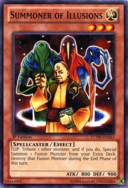 Summoner of Illusions Card Front