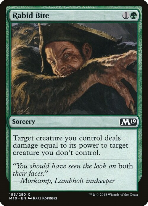 Rabid Bite Card Front