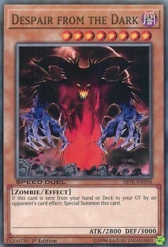 Despair from the Dark Card Front