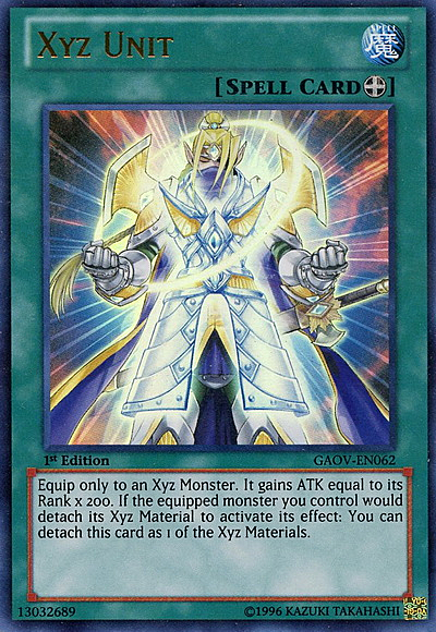 Xyz Unit Card Front