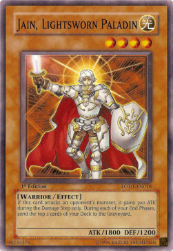 Jain, Lightsworn Paladin Card Front