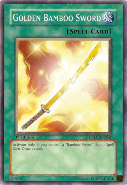 Golden Bamboo Sword Card Front