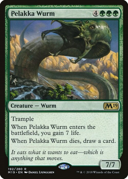 Pelakka Wurm Card Front